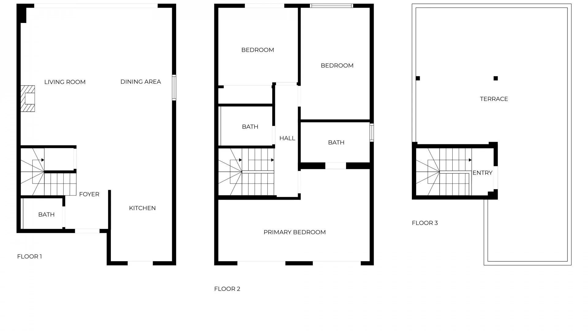 Pareado en venta en Beach Side New Golden Mile de 3 dormitorios