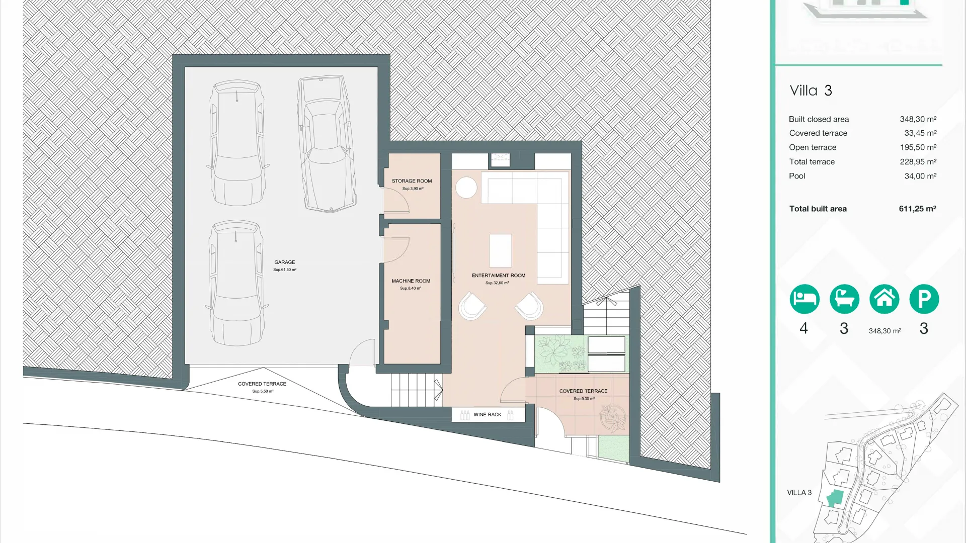 Pinares de San Antón 4 bedrooms house for sale