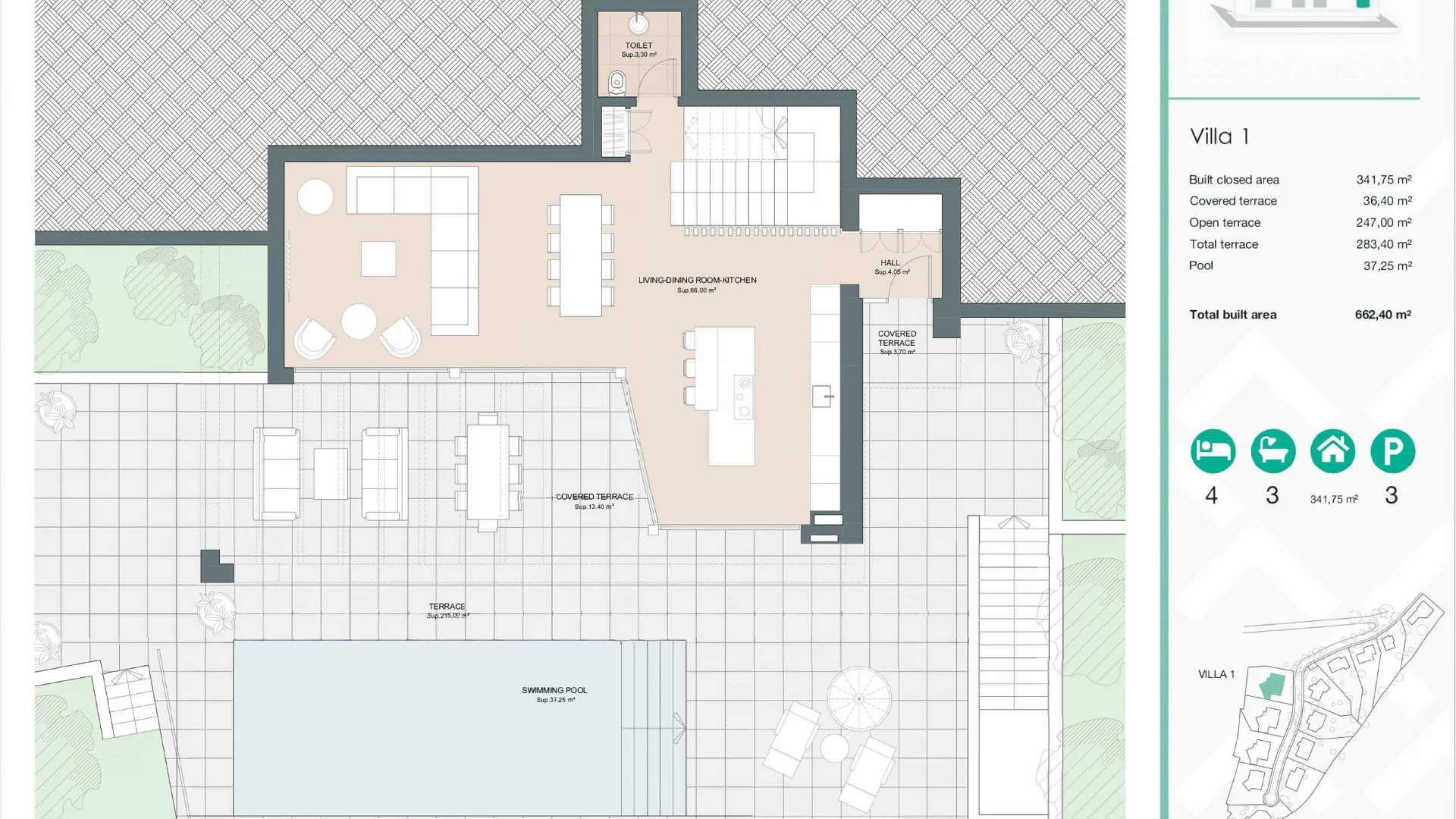 4 bedrooms house in Pinares de San Antón for sale