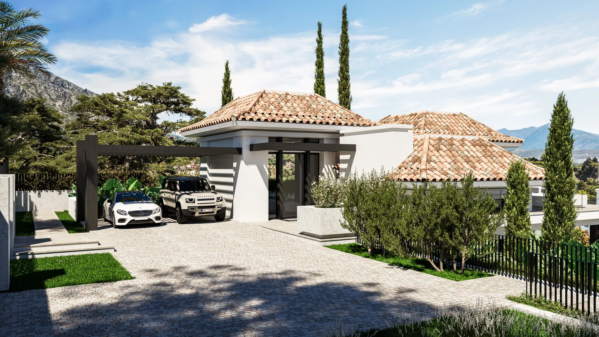 Villa for sale in Marbella Golden Mile with 4 bedrooms