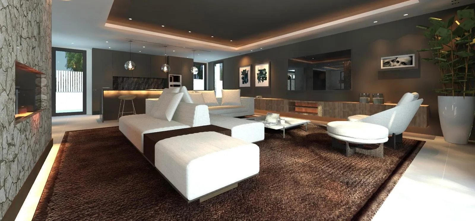 Villa for sale in Guadalmina Baja with 4 bedrooms