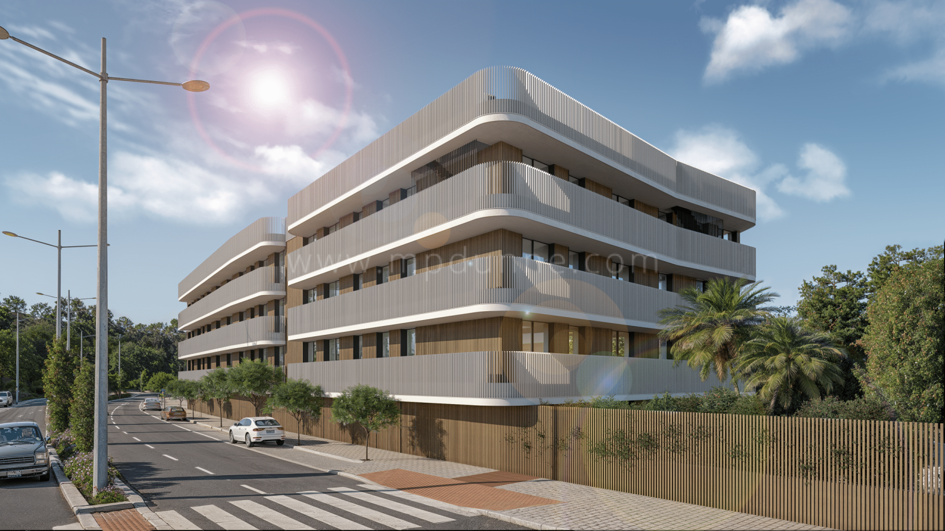 Apartamentos contemporáneos con vistas al mar en ubicación privilegiada de Estepona
