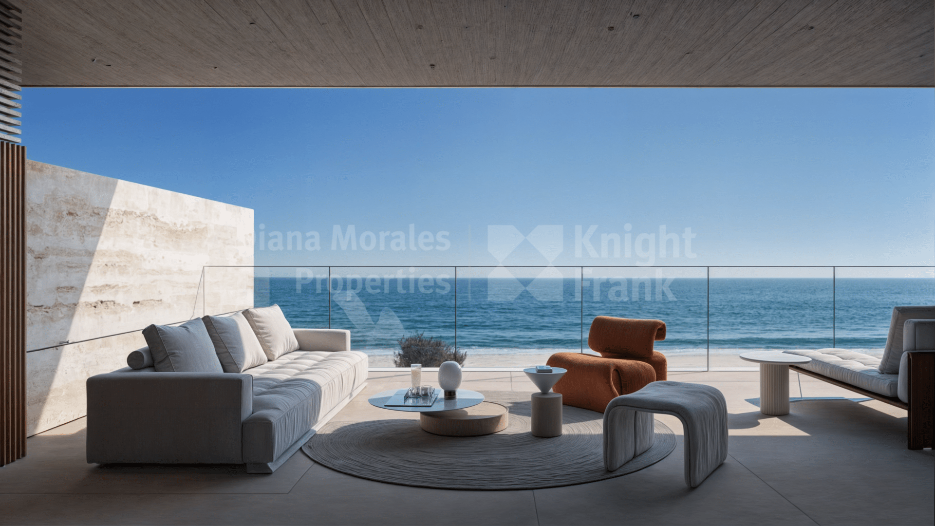 Chullera, Three bedroom penthouse in beachfront complex in Manilva