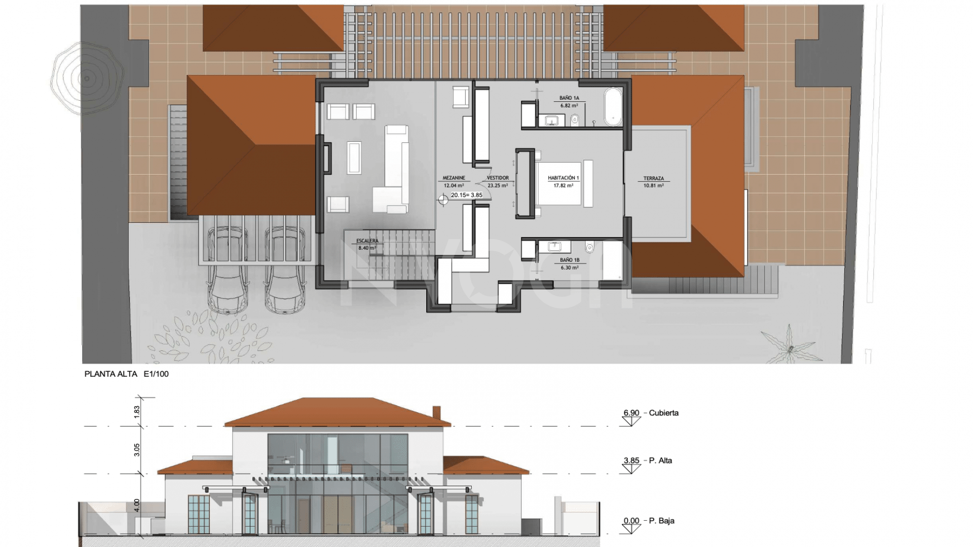 Magnificent plot of 2,000 m2 with project to build a beautiful villa, in the prestigious area of Guadalmina Baja