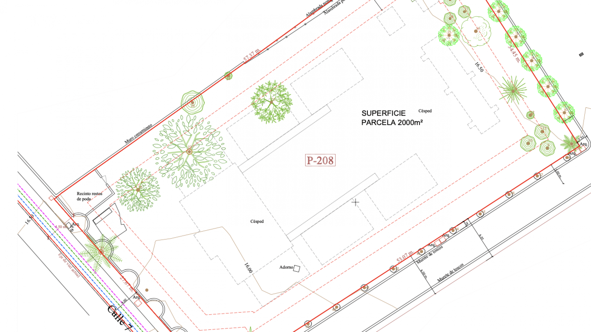 Magnificent plot of 2,000 m2 with project to build a beautiful villa, in the prestigious area of Guadalmina Baja