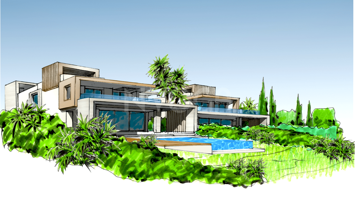 Parcela de terreno con proyecto en El Campanario Golf, Nueva Milla de Oro