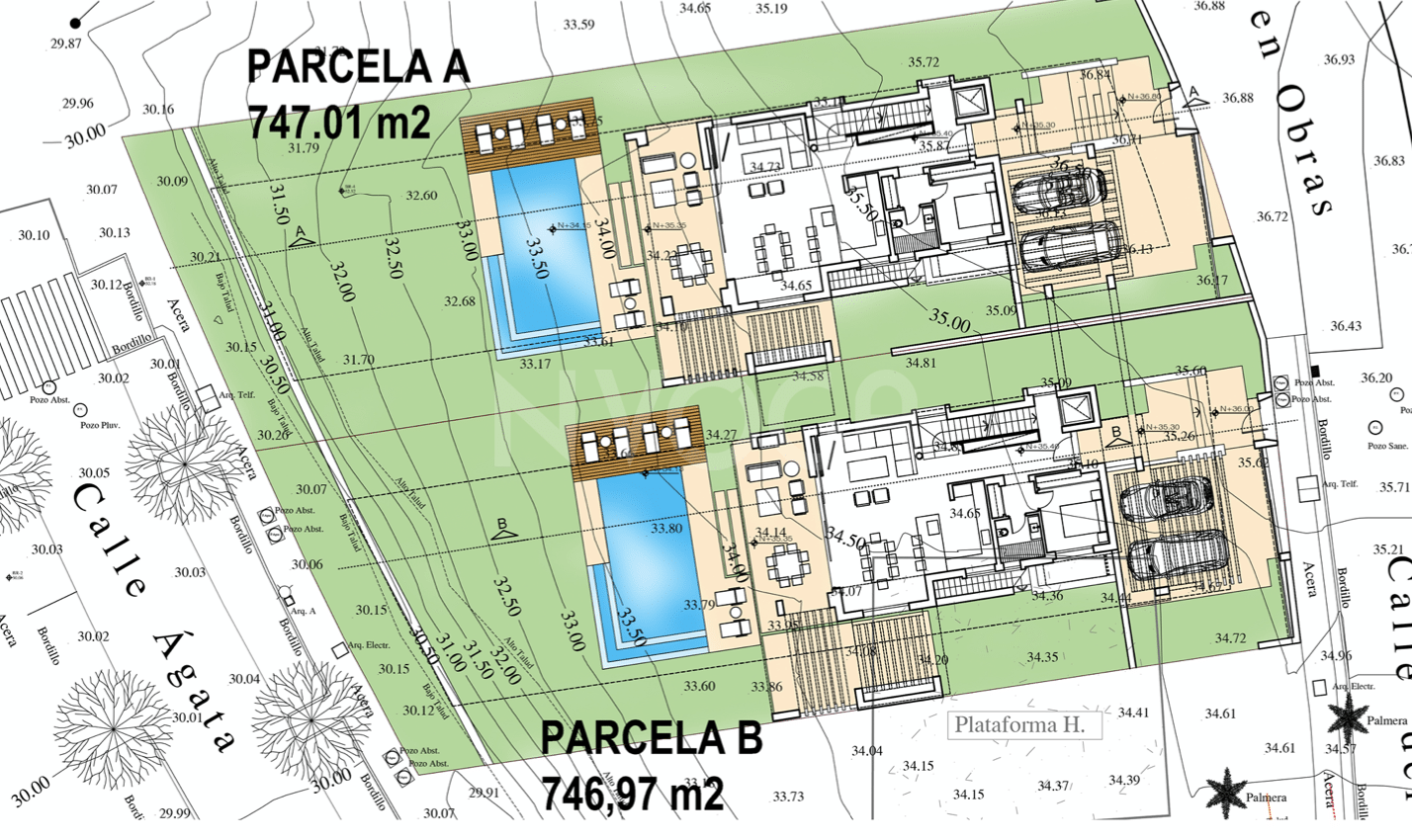 Parcela de terreno con proyecto en El Campanario Golf, Nueva Milla de Oro