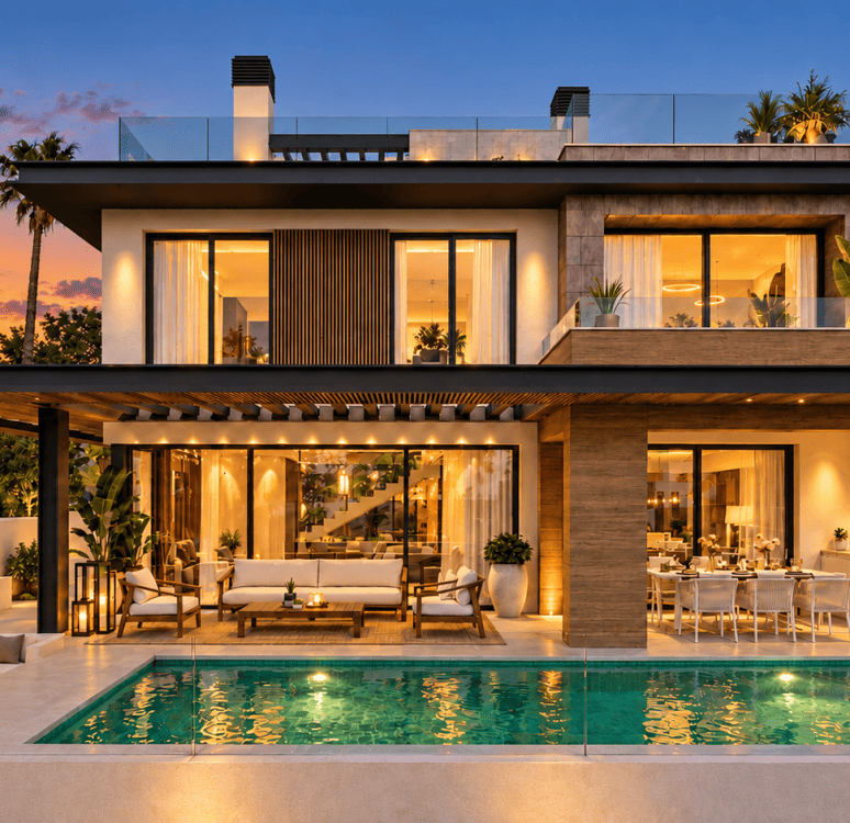 Development in Cala de Mijas, Mijas Costa