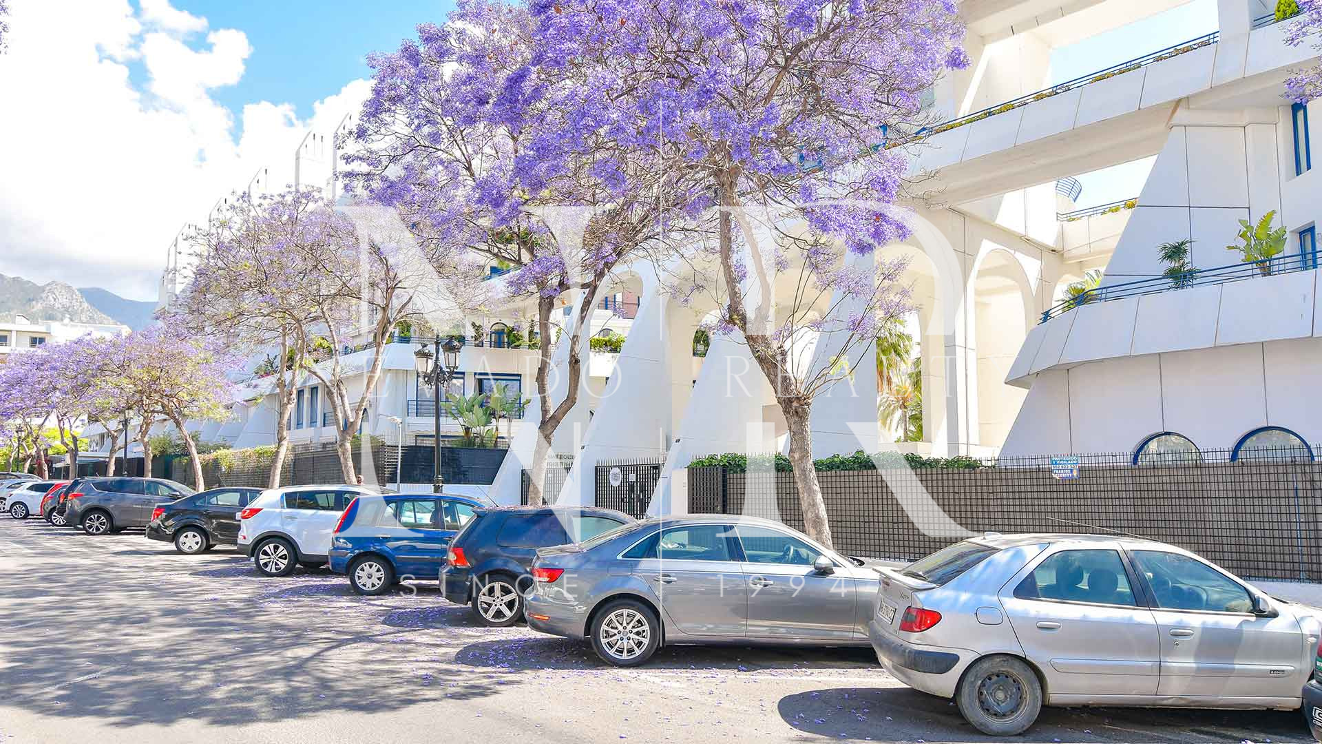 Ático en Urbanización Marbella House con vistas al mar en alquiler de corta temporada