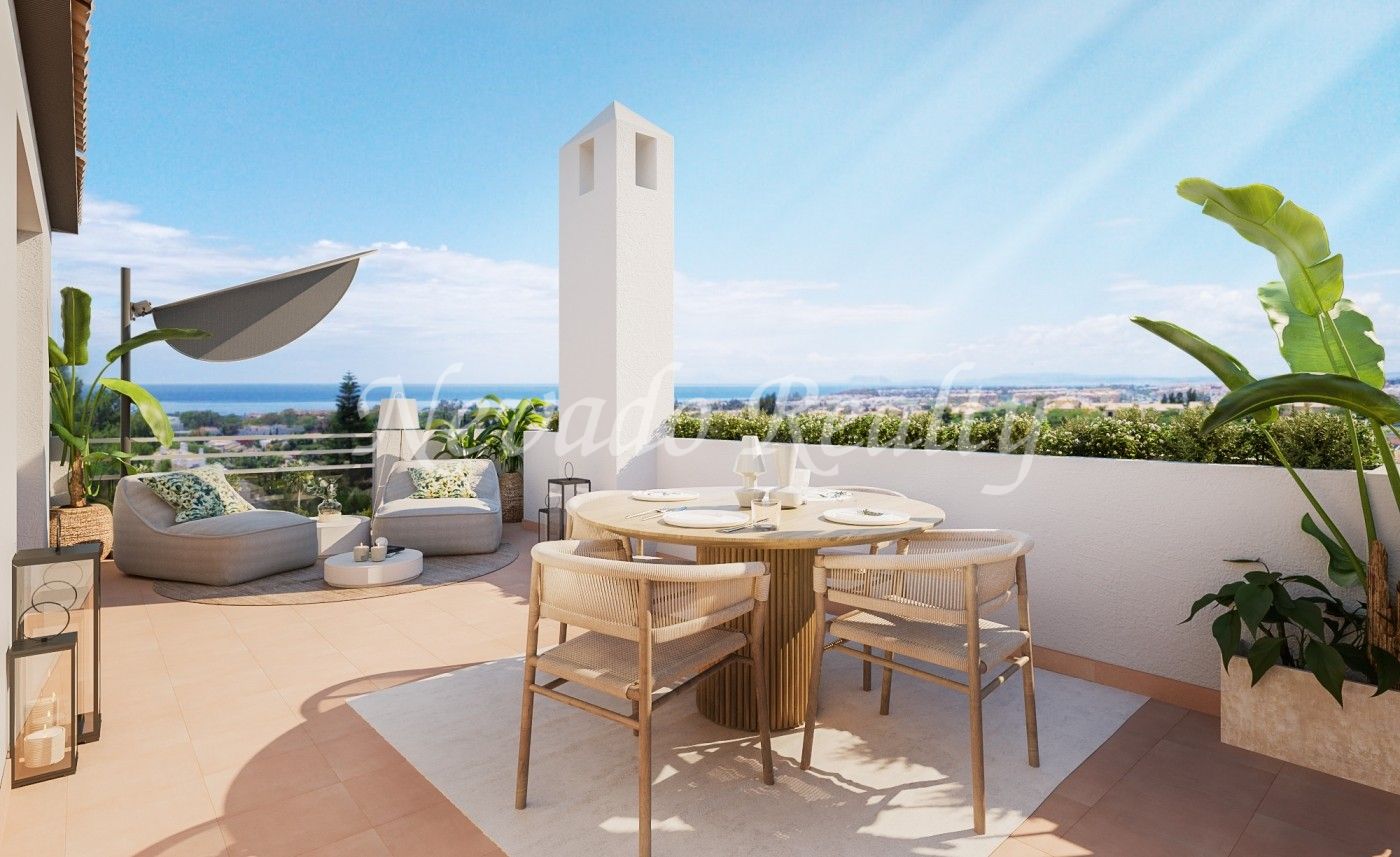 New development of apartments and penthouses for sale very close to Puerto Banus