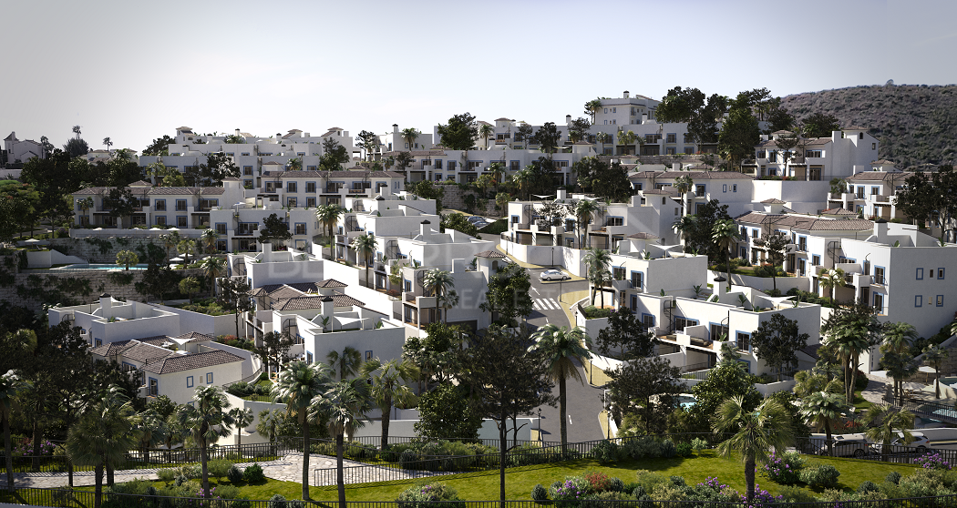 Paraiso Pueblo, appartements et penthouses à Paraiso Alto, Benahavis