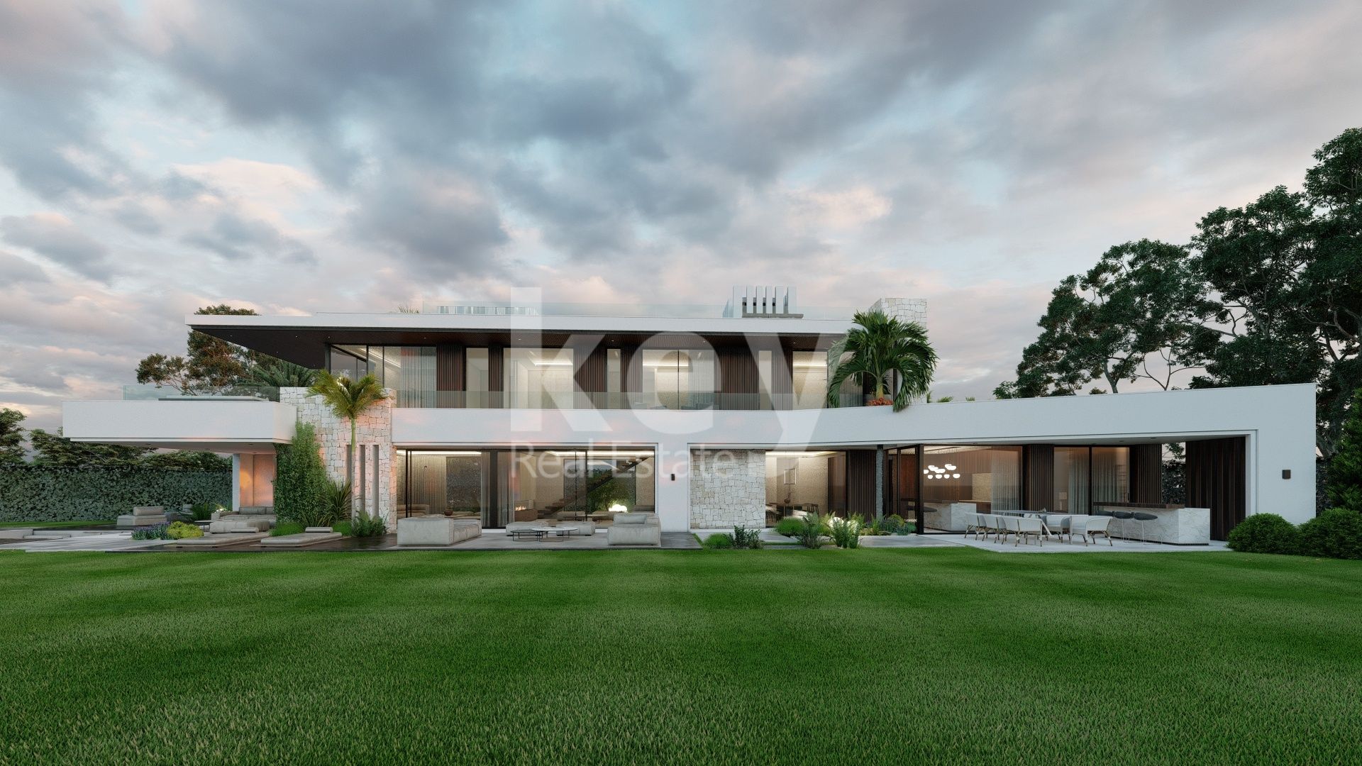 Luxury Frontline Beach Villa in Estepona for Sale