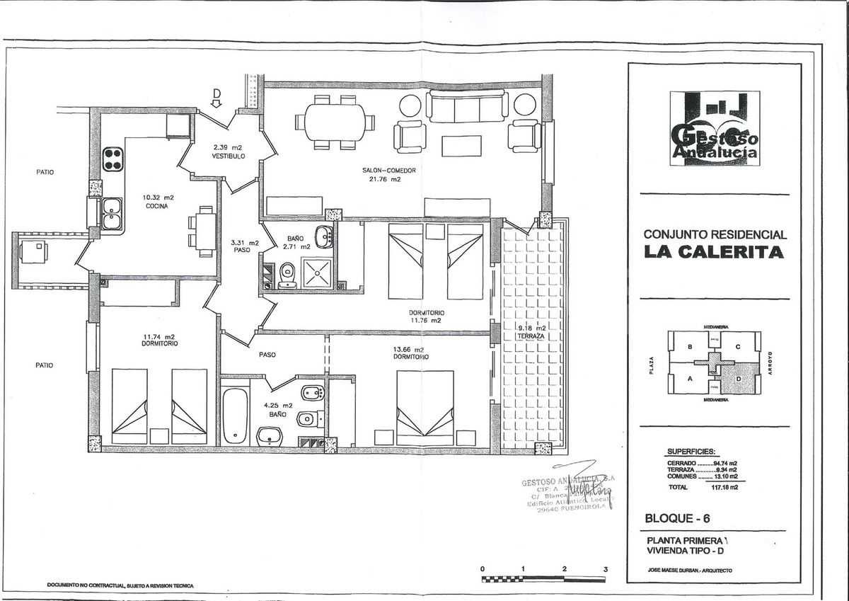 For sale apartment with 3 bedrooms in Fuengirola
