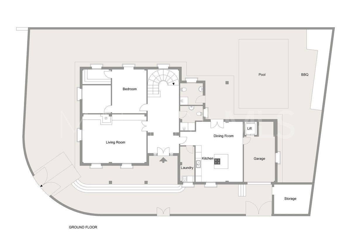 Se vende villa in Mijas with 3 bedrooms