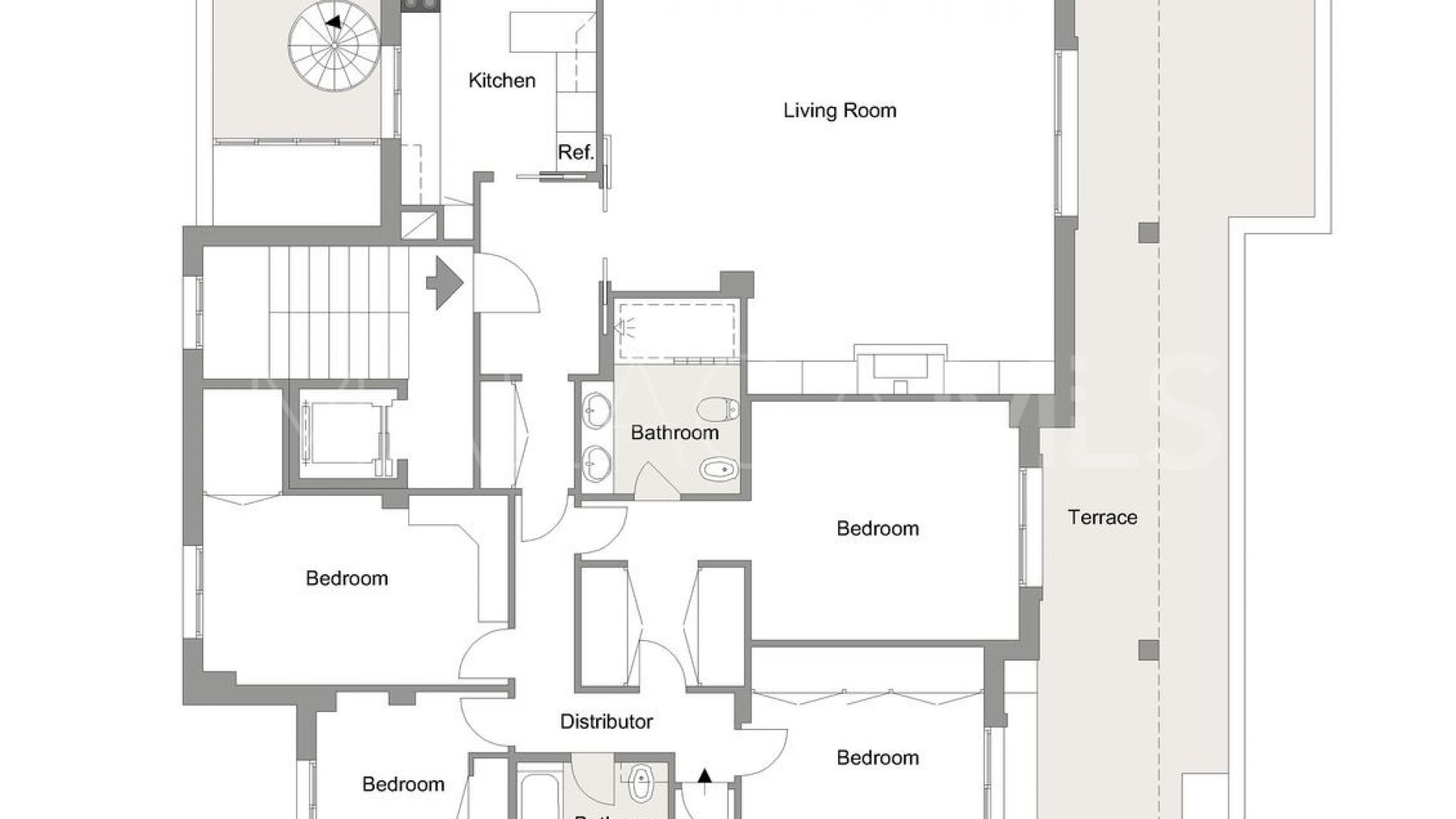 Appartement terrasse for sale in Fuengirola