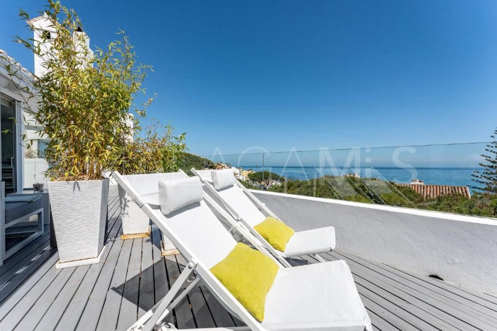 Duplex penthouse for sale in Sitio de Calahonda
