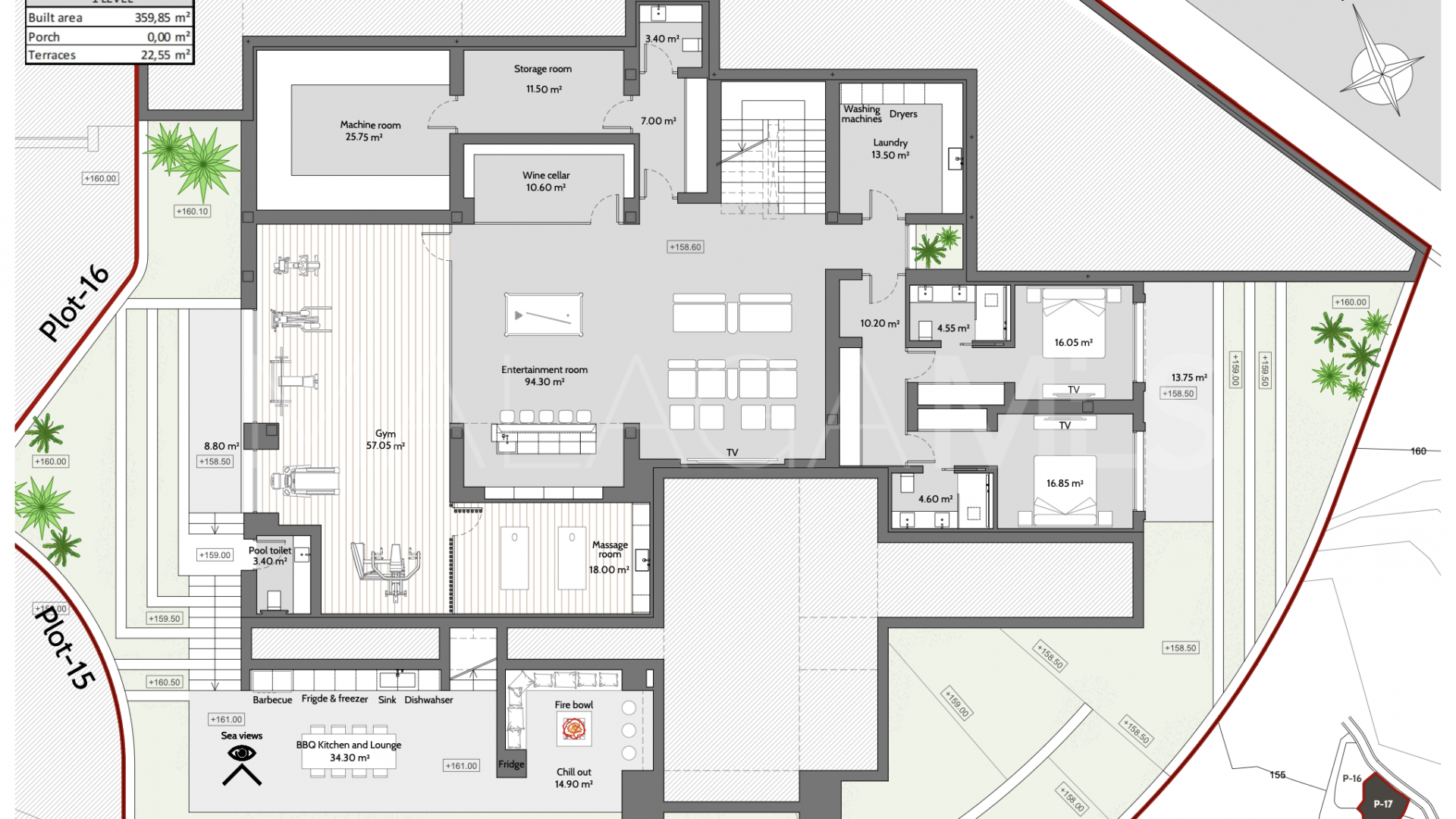 Villa a la venta in The Hills with 5 bedrooms