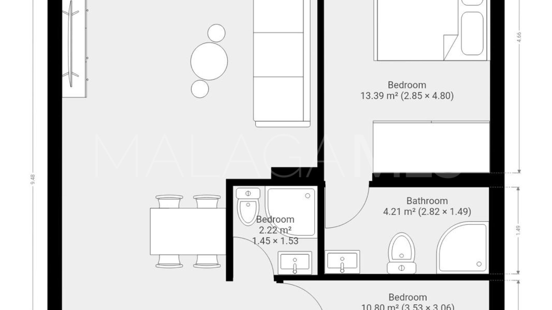 Apartamento for sale in Nueva Andalucia