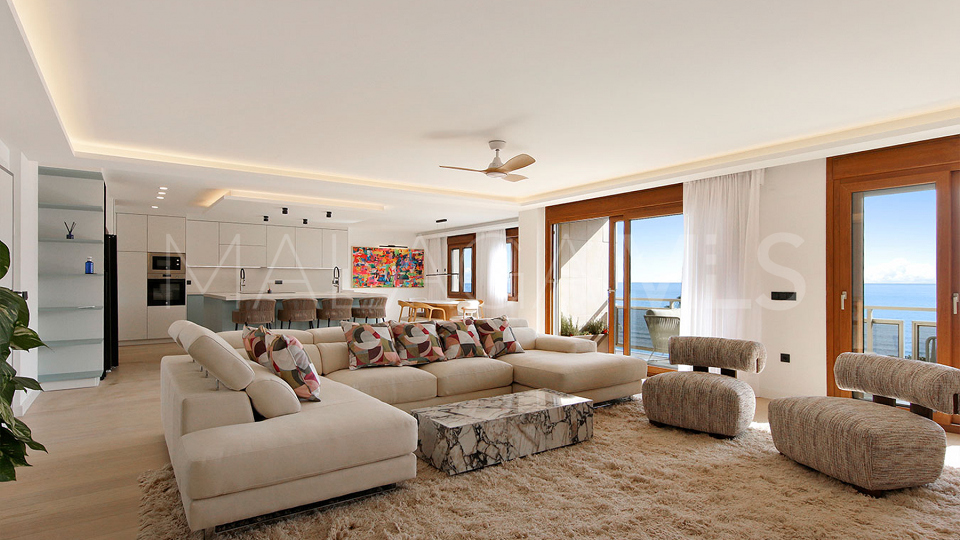 Penthouse for sale in Les Rivages with 3 bedrooms