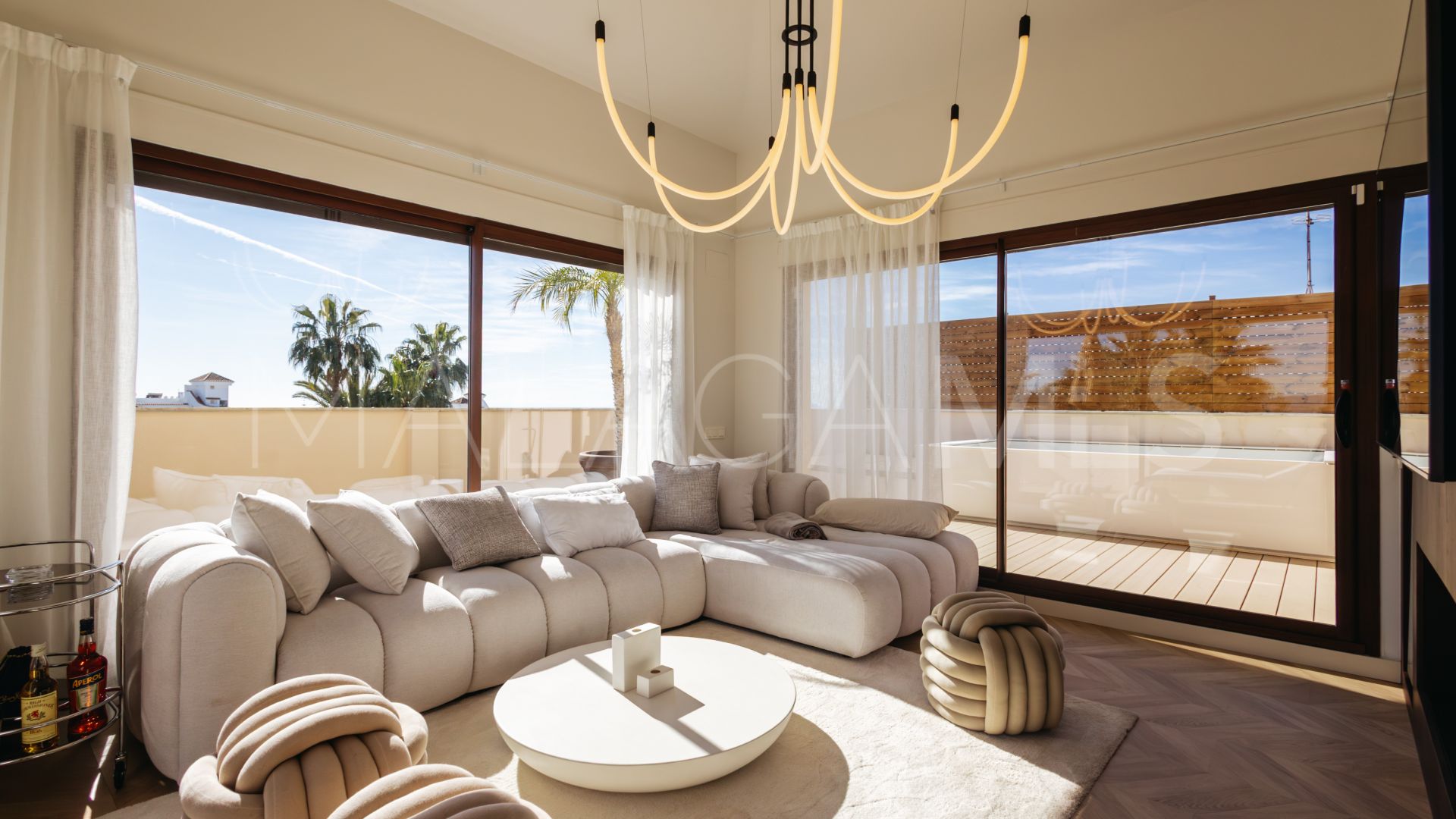 Tvåvånings takvåning for sale in Medina de Banús