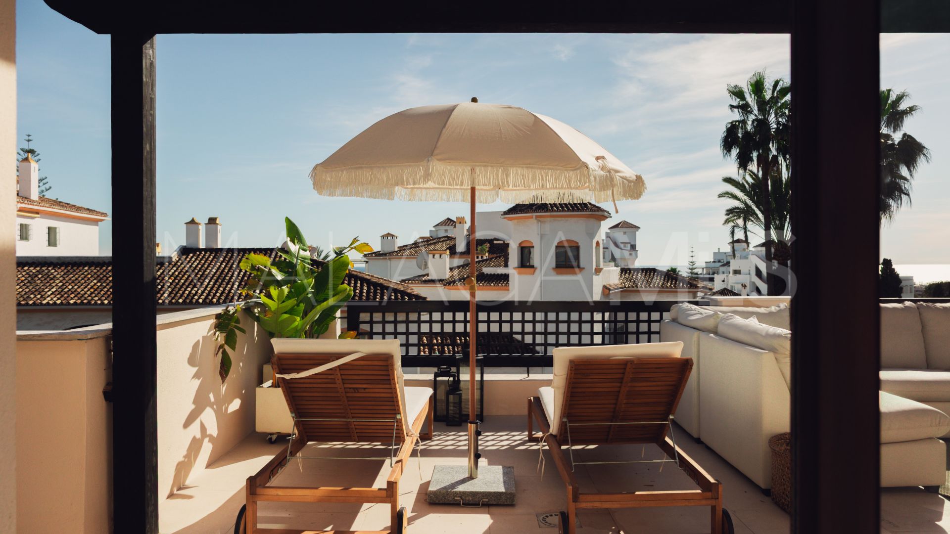 Tvåvånings takvåning for sale in Medina de Banús