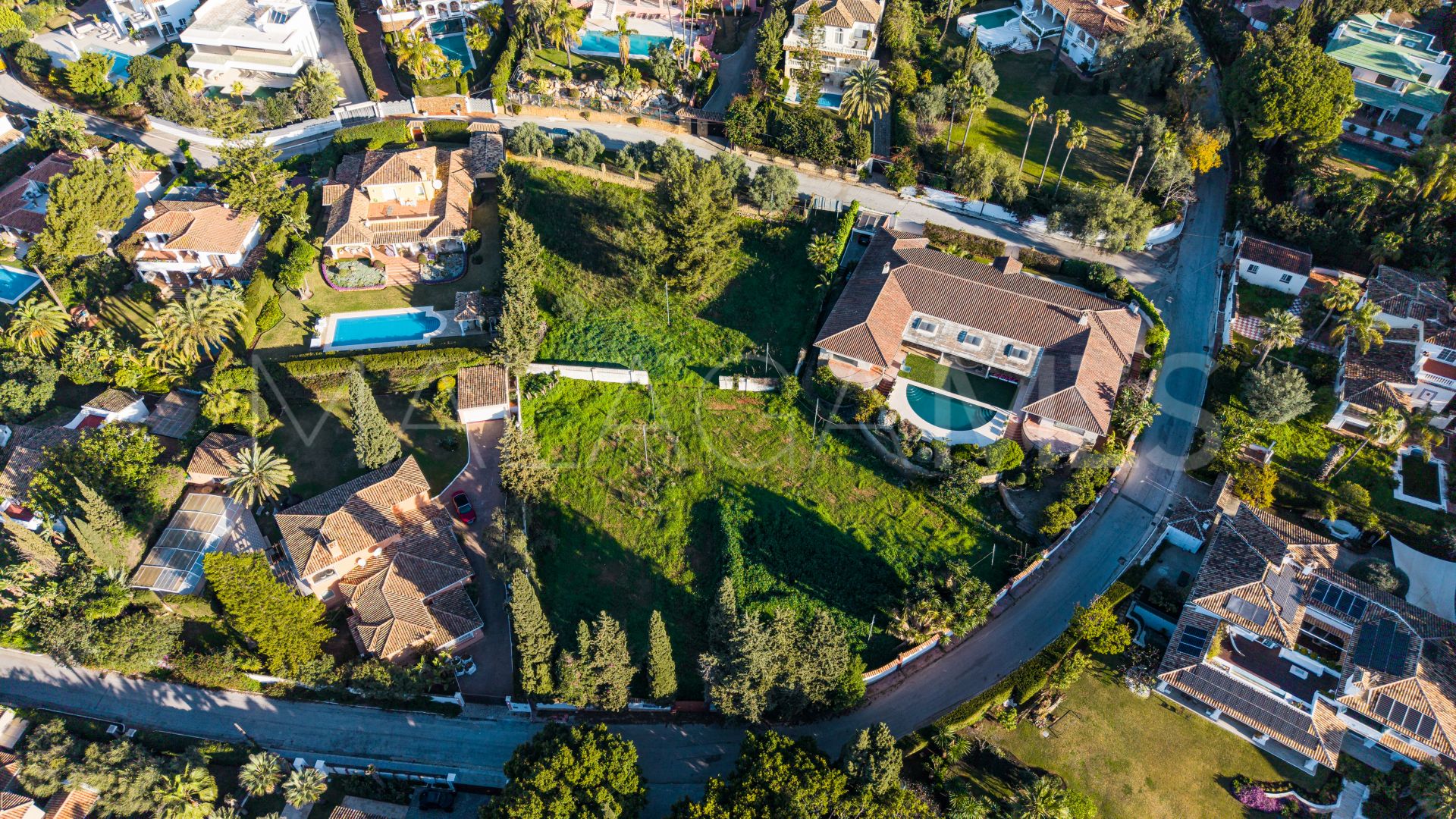 Tomt for sale in Rocio de Nagüeles