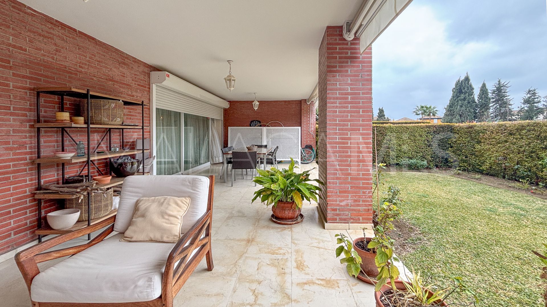 Marbella Golden Mile ground floor apartment for sale