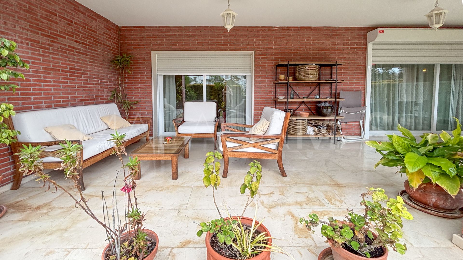 Marbella Golden Mile ground floor apartment for sale