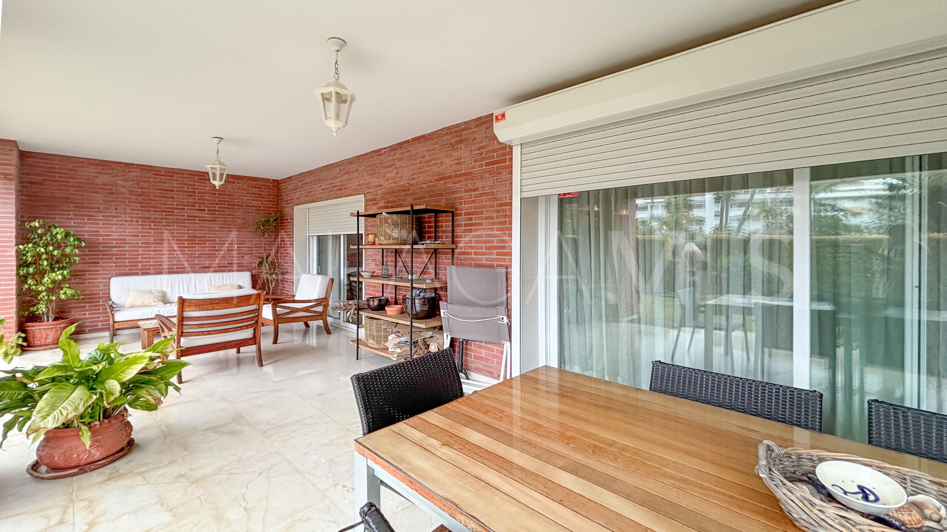 Marbella Golden Mile ground floor apartment for sale
