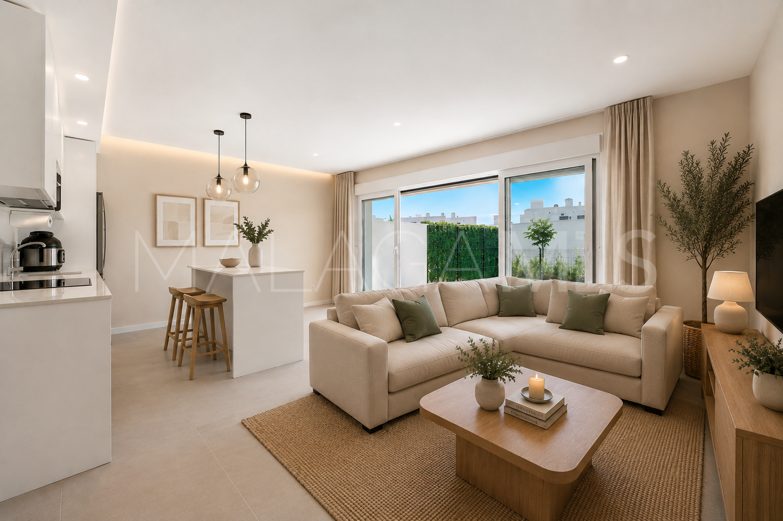Aqua Gardens, apartamento planta baja a la venta
