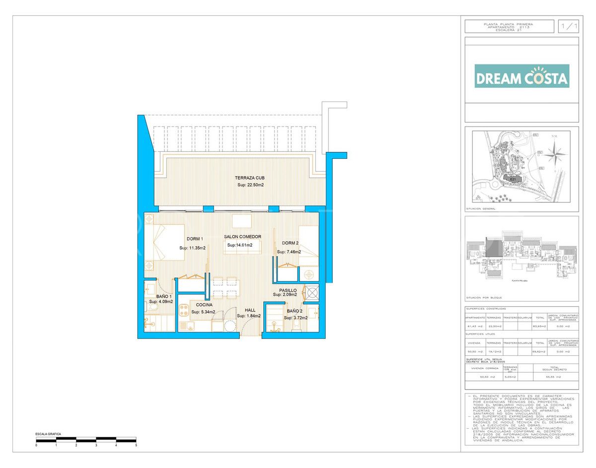 Casares Playa, apartamento en venta con 2 dormitorios