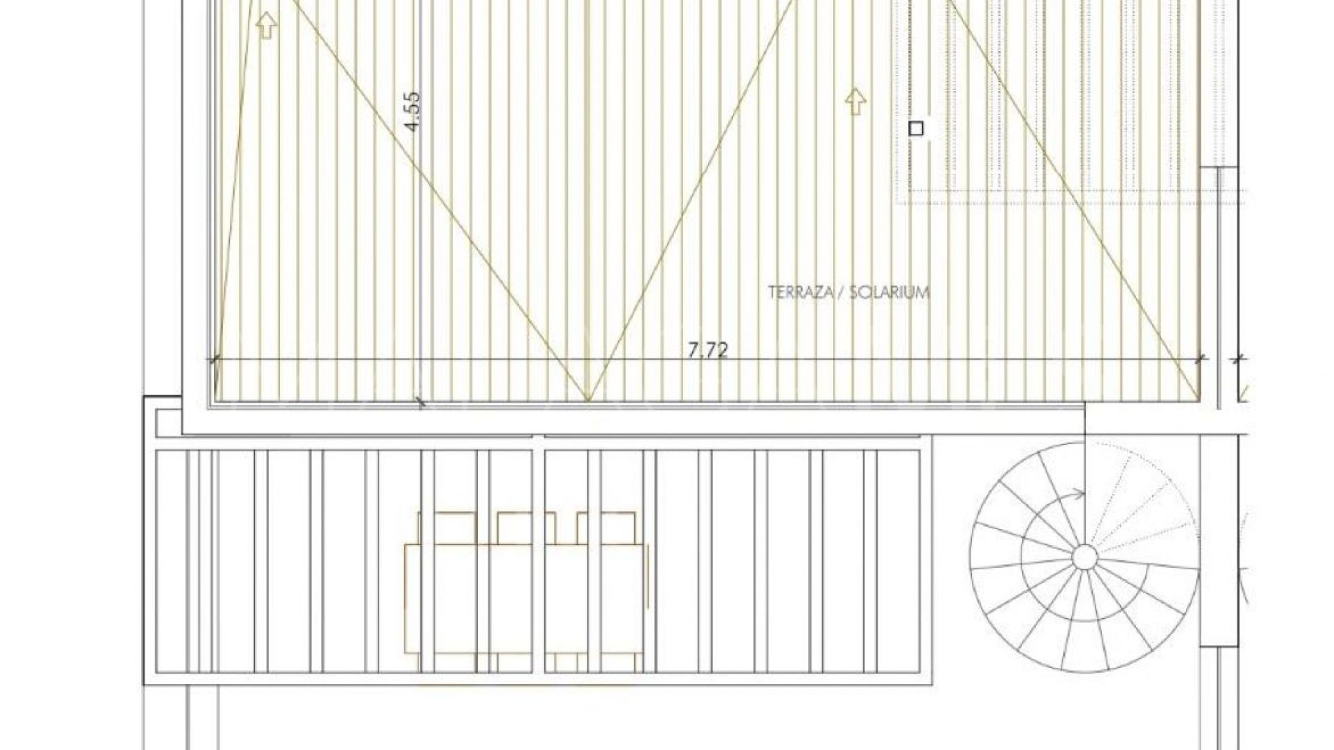 For sale Cancelada 2 bedrooms penthouse