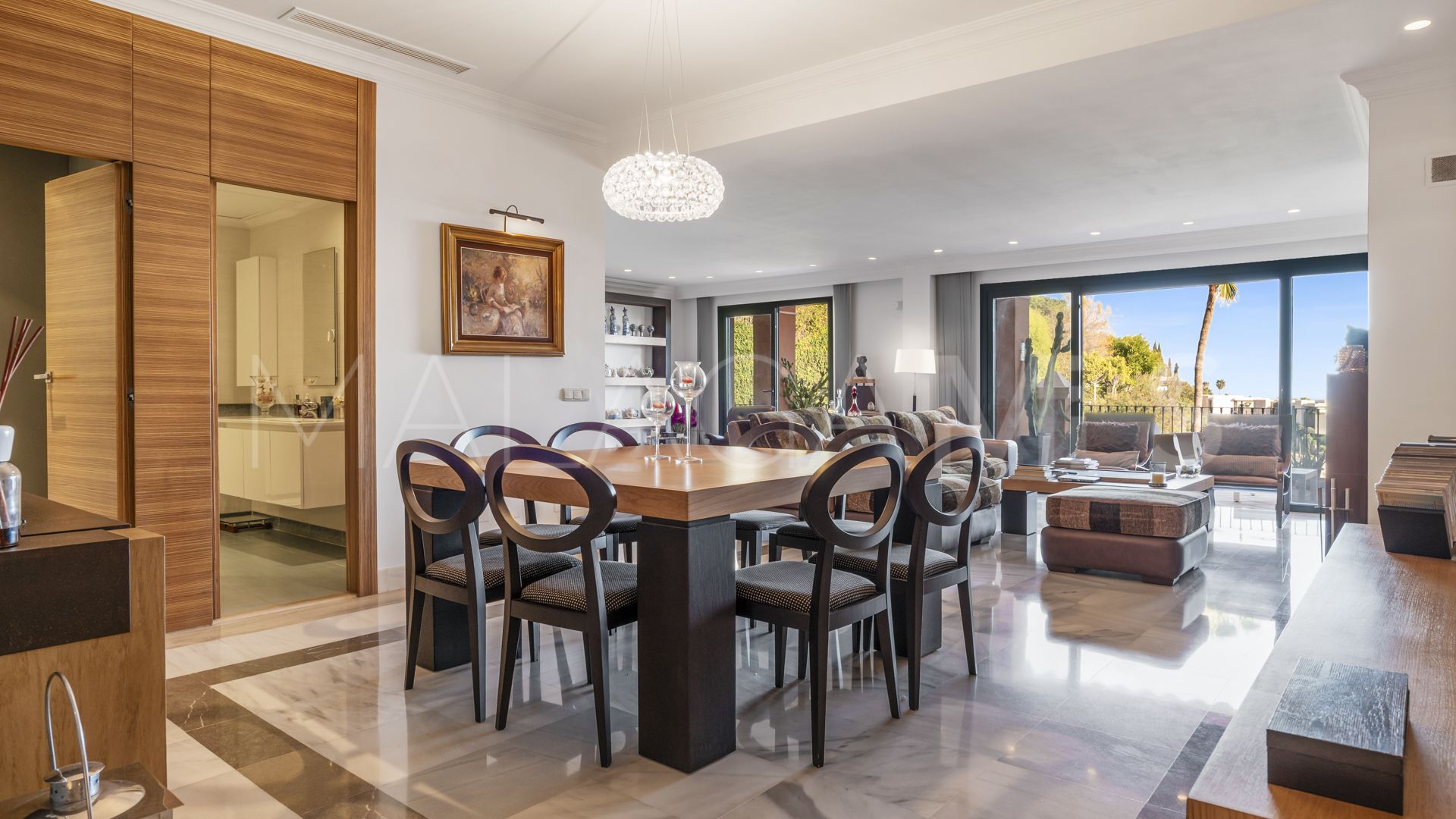 Duplex penthouse for sale in Monte Halcones