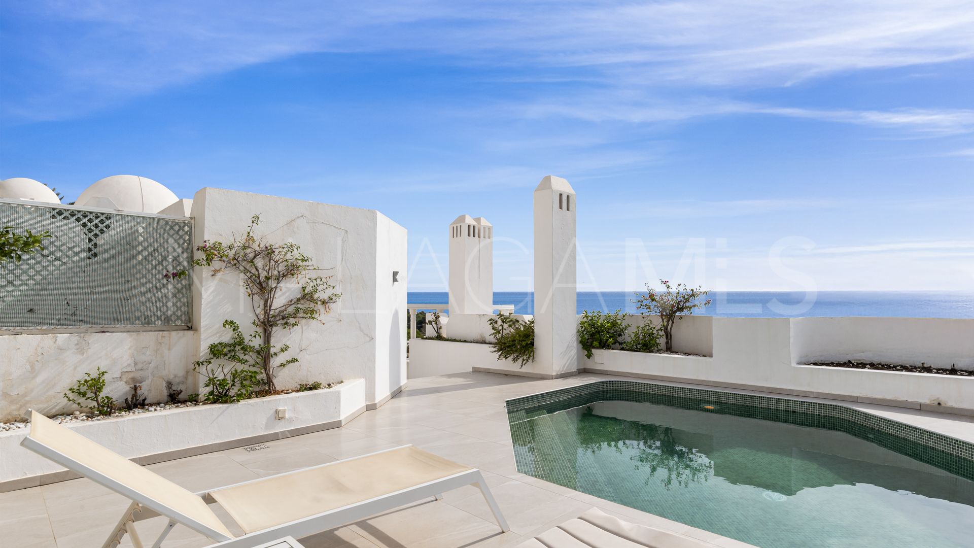 Tvåvånings takvåning for sale in Marbella Golden Mile