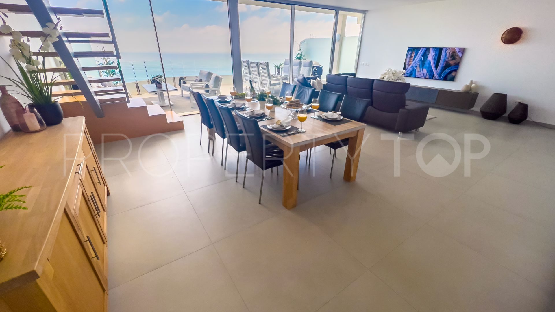 Atico duplex en venta en Benalmadena con 4 dormitorios