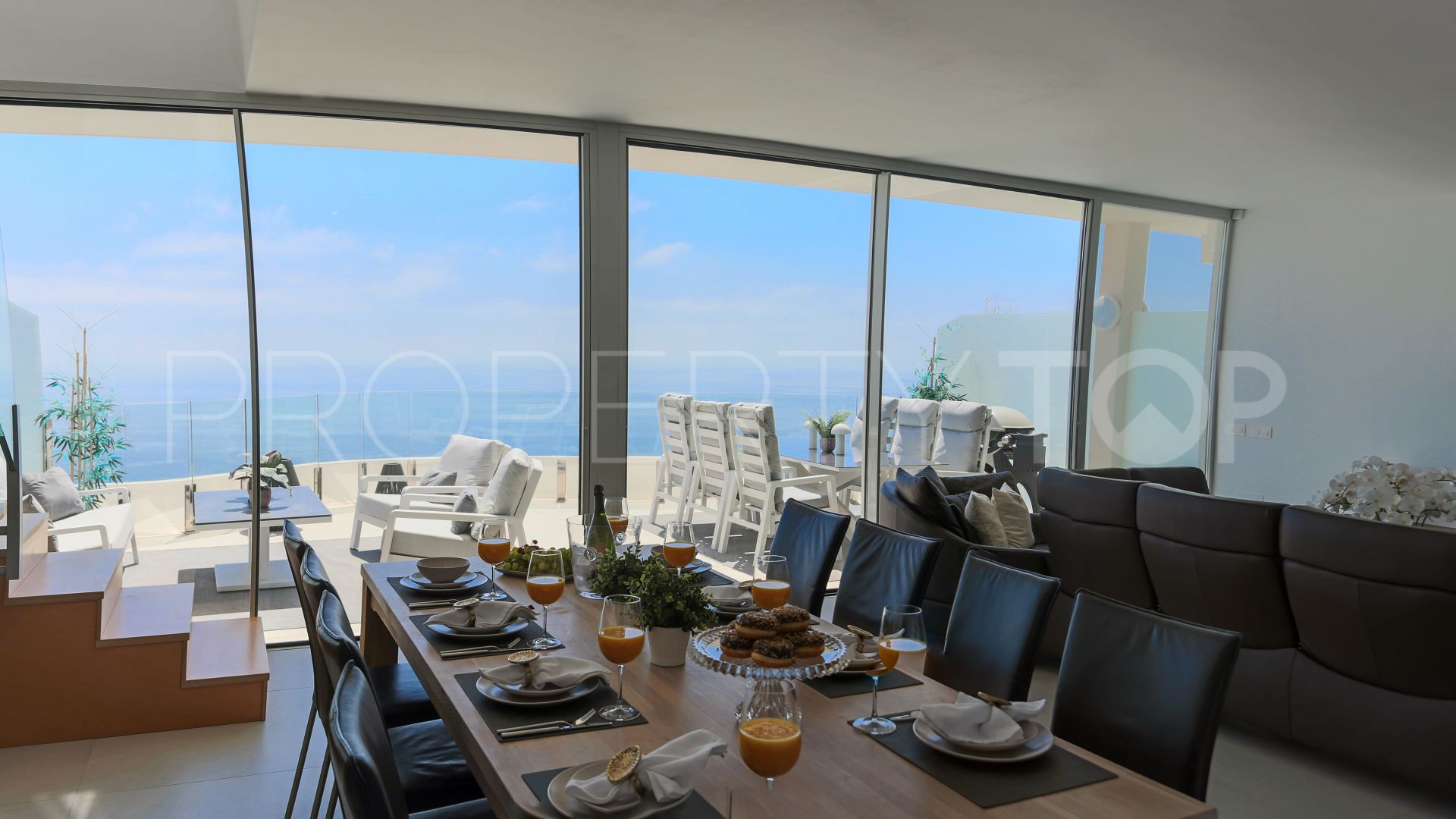 For sale Benalmadena 4 bedrooms duplex penthouse