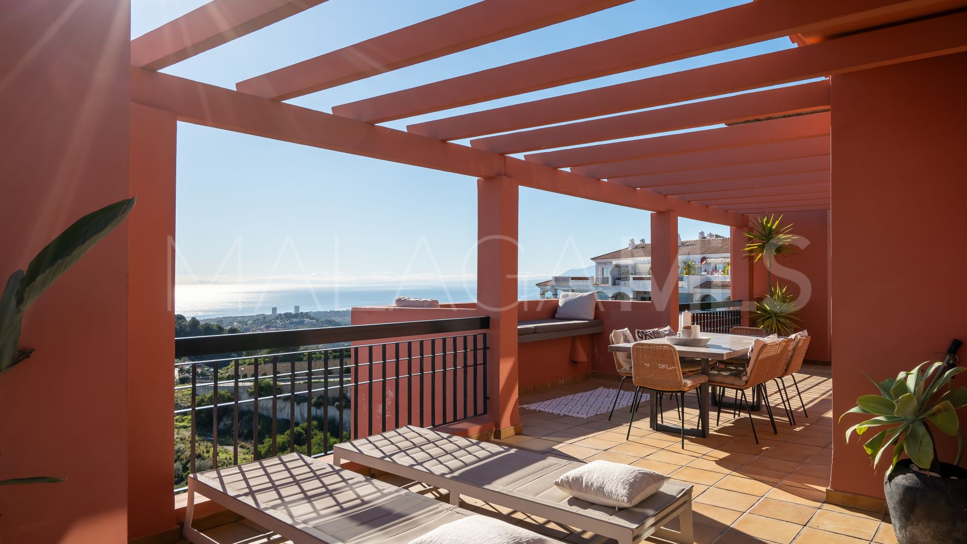 Tvåvånings takvåning for sale in Calahonda