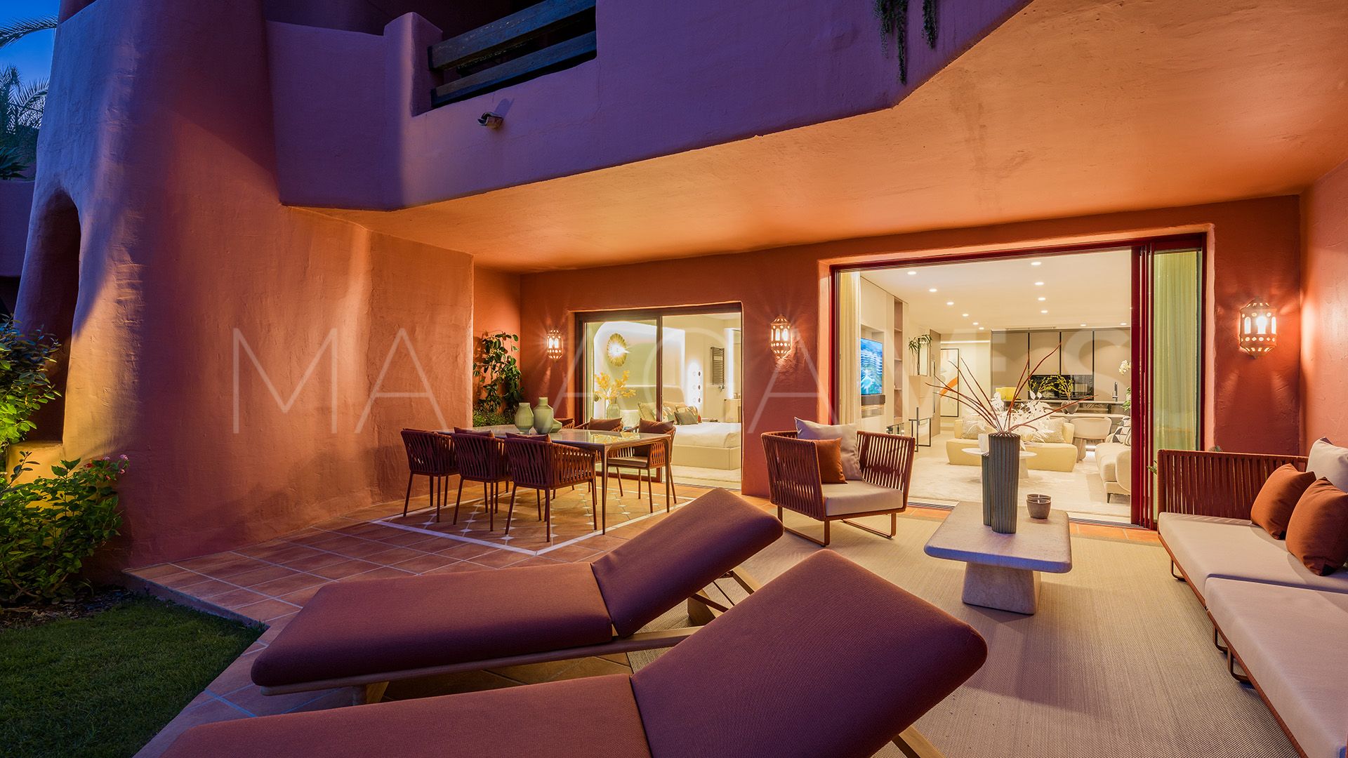 Menara Beach ground floor apartment for sale