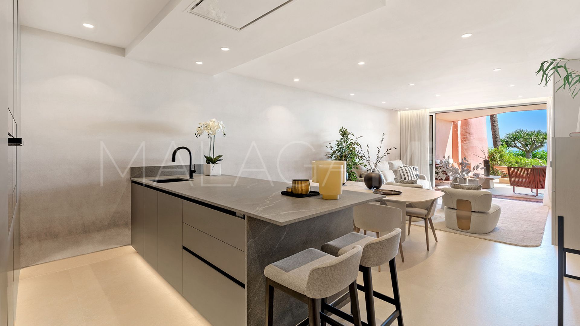 Menara Beach ground floor apartment for sale