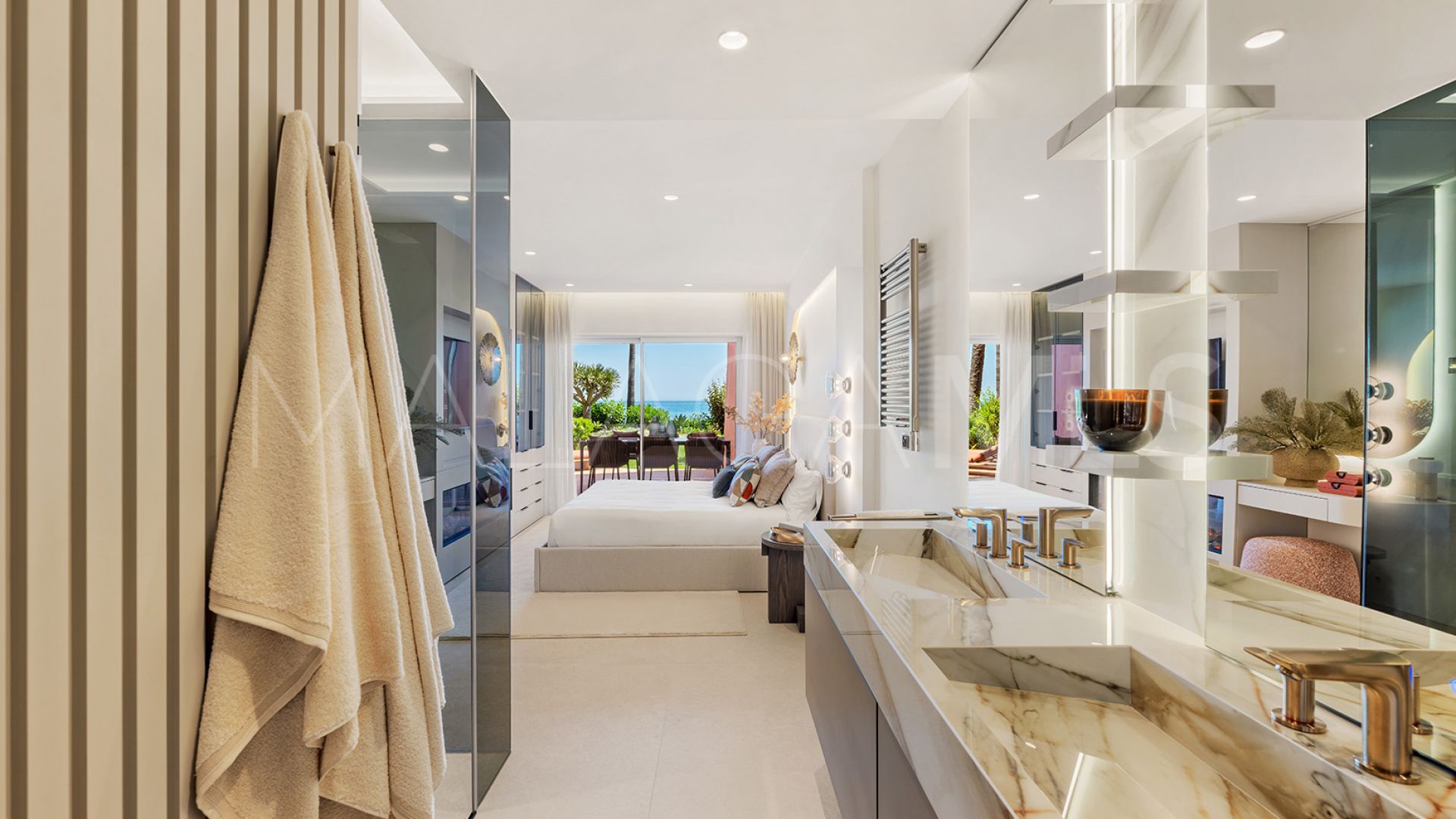 Menara Beach ground floor apartment for sale