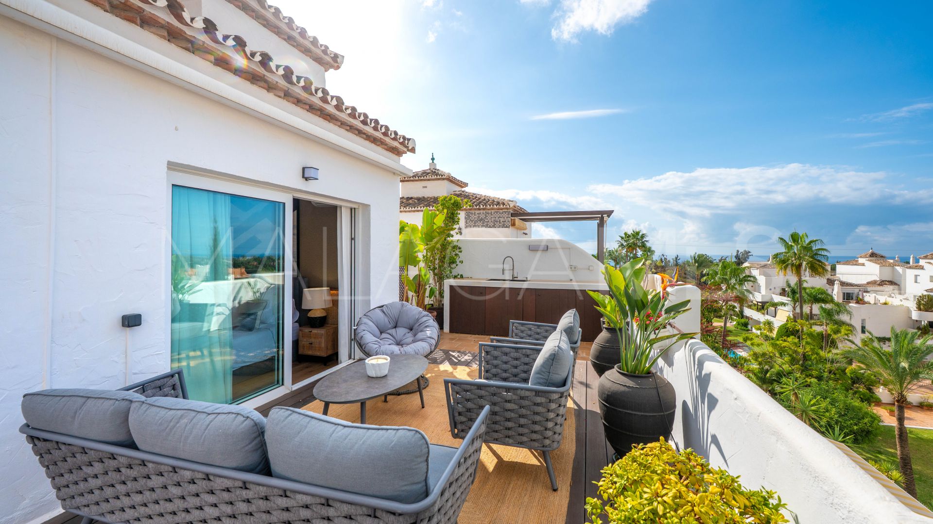 Tvåvånings takvåning for sale in Jardines de Sierra Blanca