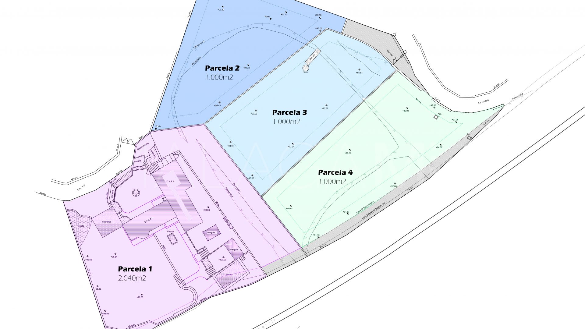 For sale plot in Benalmadena Costa