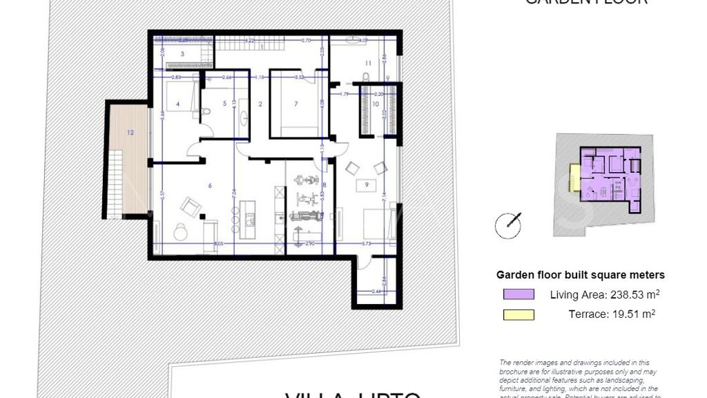 Villa a la venta in San Pedro de Alcantara de 5 bedrooms