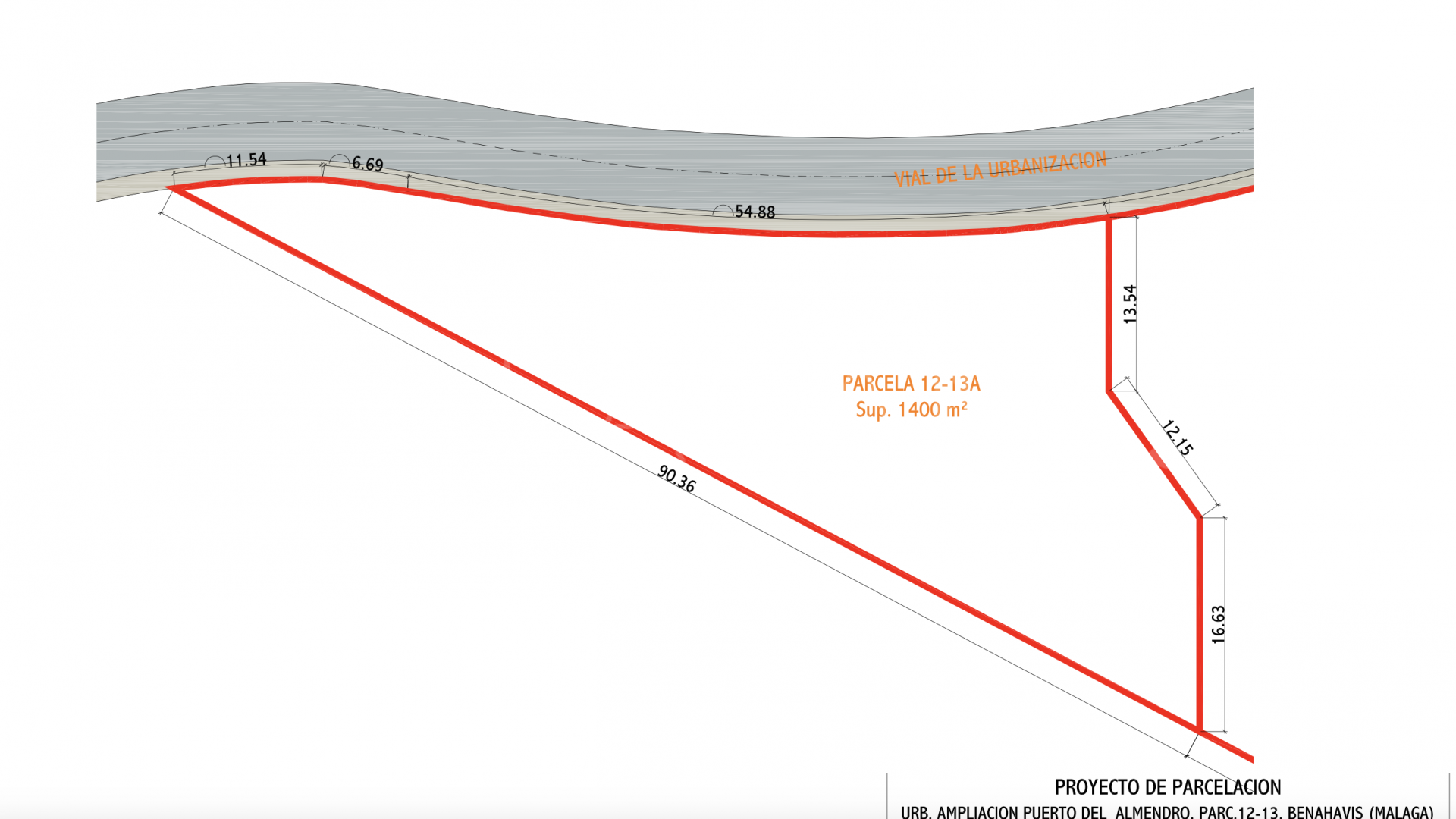 Terrain for sale in Los Almendros