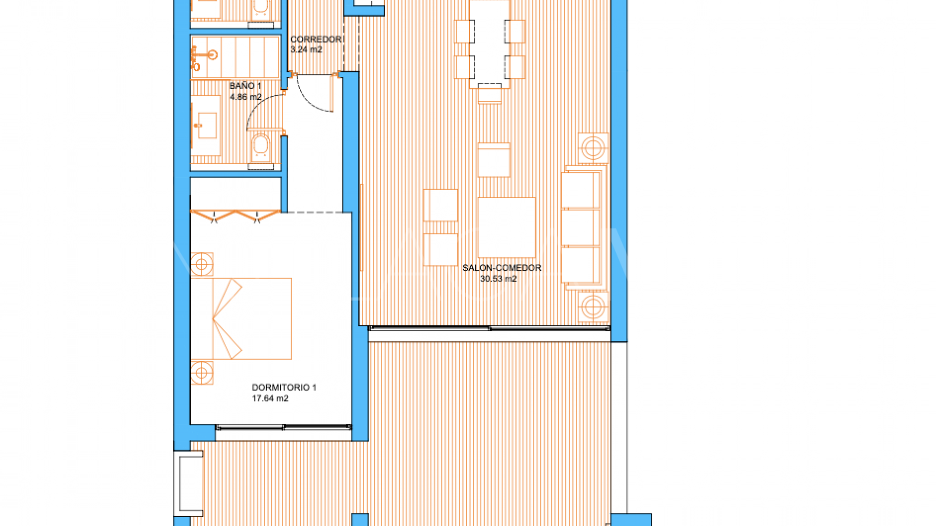 Appartement rez de chaussée for sale in Alcazaba Lagoon