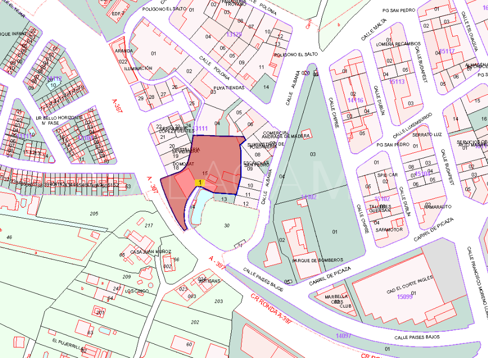 S. Pedro Centro plot for sale