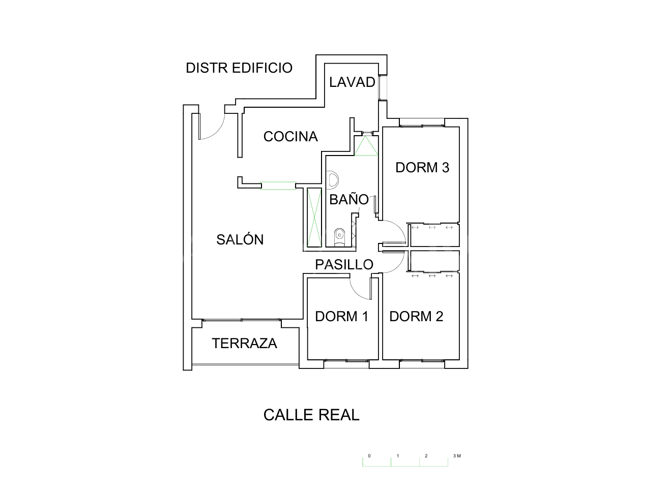 Apartamento for sale in Estepona Casco Antiguo with 3 bedrooms
