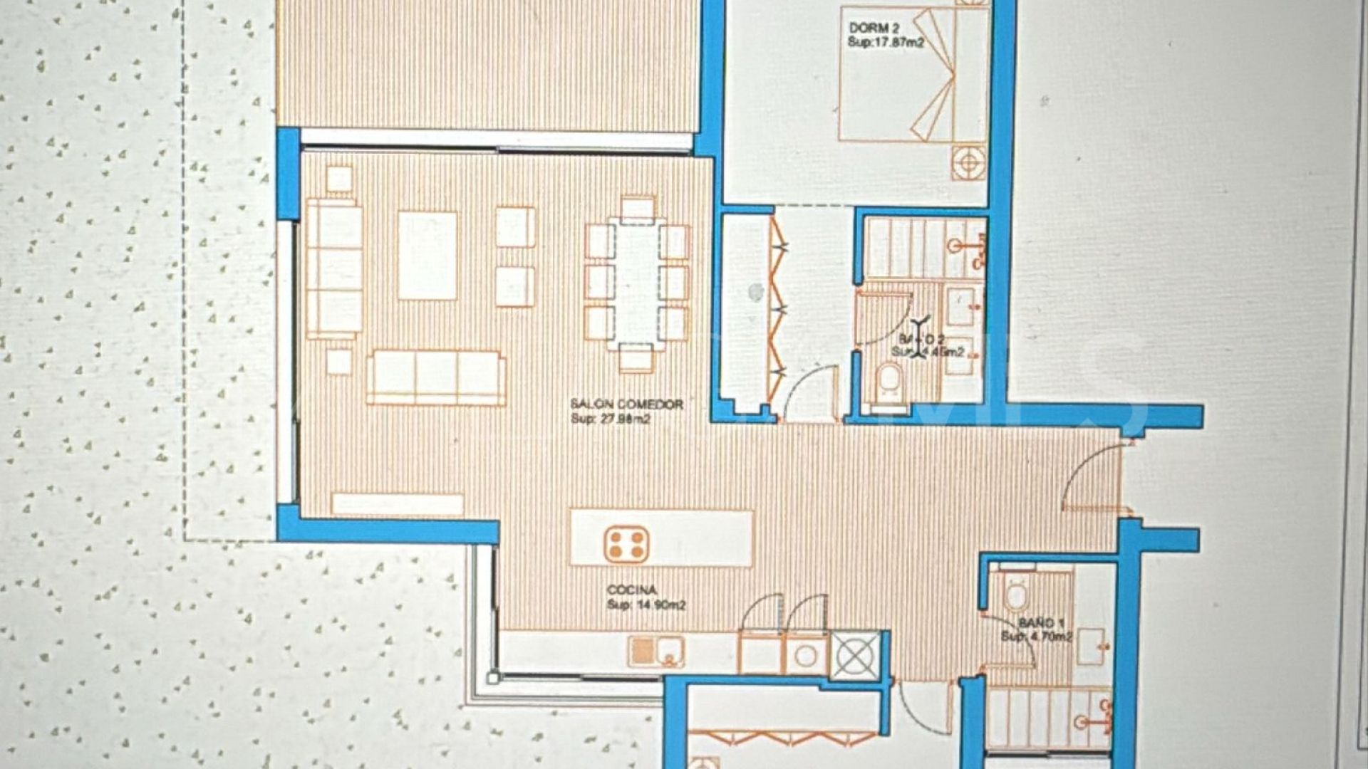 For sale Alcazaba Lagoon 2 bedrooms ground floor apartment