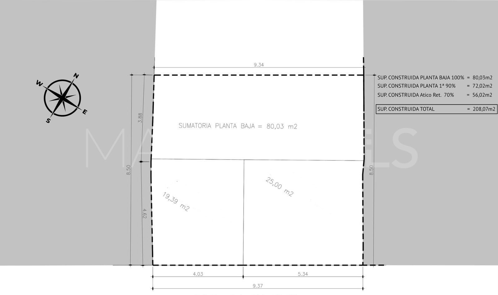 For sale plot in Estepona Old Town