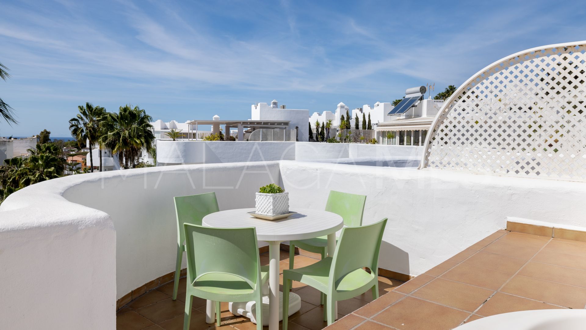 Duplex penthouse for sale in Marbella Real